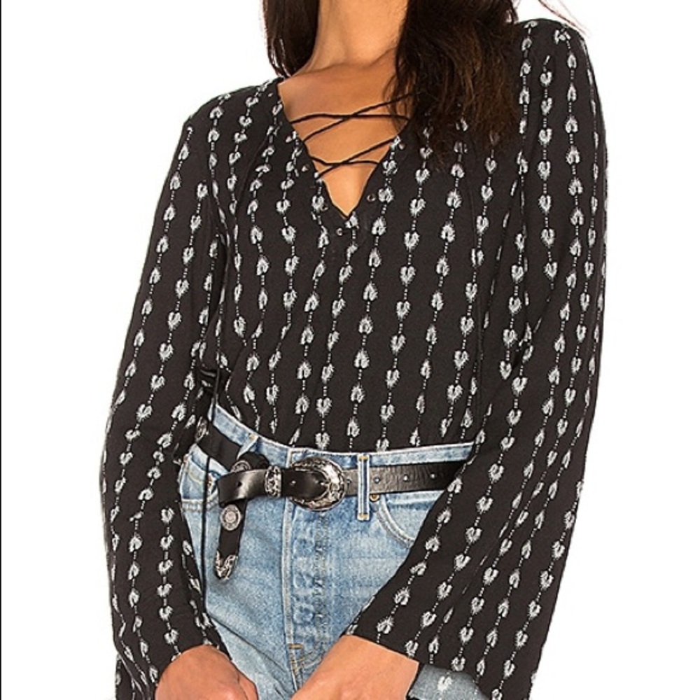 Lace up top - the Jetset Diaries